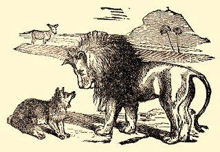 cáo ngựa và sư tử truyện ngụ ngôn Grim