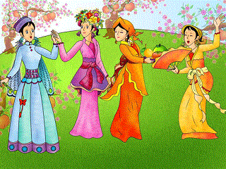 Bốn cô gái muốn lấy chồng hoàng tử 